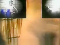 Asian shower room spy