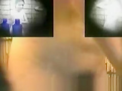 Asian shower room spy