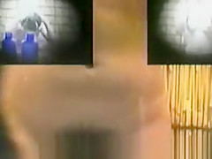 Asian shower room spy