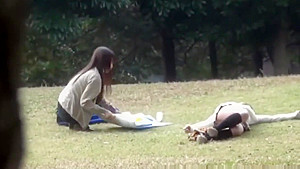 Asian teen 18+ Pisses Panties