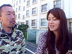 Asian teen 18+ Seduce Old Stranger Guy To Creampie Casting Fuck