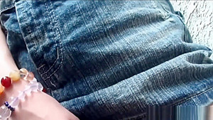 Asian teen 18+ Toys Outdoors