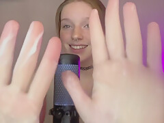 Asmr Vulgar Girl With Freckles Plays With A Condom In Her Mouth Wet Sound (brunette With Freckles)
