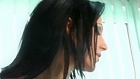 Ass Fucked Moaning Angel Dark Recieves Cum Shower
