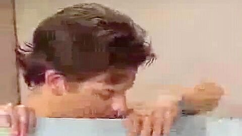 Astonishing adult clip gay Glory Hole exotic , watch it