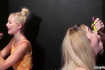 At Gloryhole With Natalia Queen And Lexi Lore