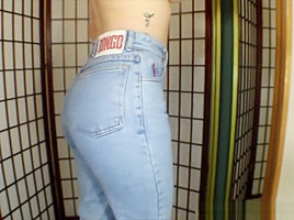 Aura's Farts in High Waisted Jeans