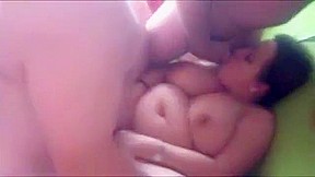 BBW wife being shared with many cocks