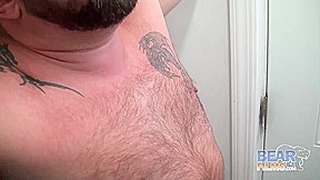BEARFILMS Tattooed Marc Angelo Barebacked By Cooper Hill