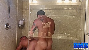 BREEDMERAW Riley Mitchel Fucks Doggystyle In Bareback Shower