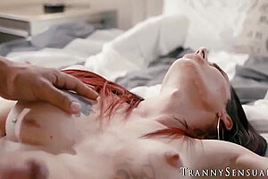 Babes Hot And Kara Diaz - Two Gorgeous Tranny Babes Have Hot Interracial Fuck