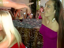Bachelorette Babe Cocksucking Stripper
