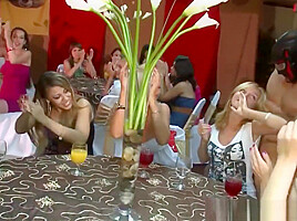 Bachelorette Babe Cocksucking Stripper