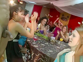 Bachelorette Babe Cocksucking Stripper