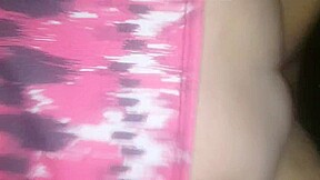 Backseat squirting and bbc creampie