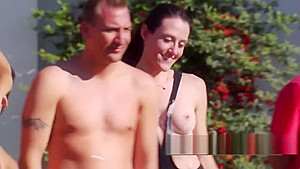 Backyard gets all steamy when swingers strip down to play