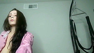 Bad Step mommy trains her VERY to suck cock