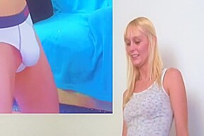 Ballbusting w/ socks