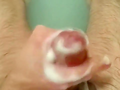 Bath fun after shaving my chest