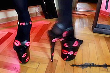 Bdsm Mistress Femdom Solo Milf Eva Latex Fetish Kink Hot Sexy Mature High Heels Dominatrix Strapon