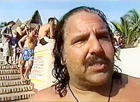 Beach bukkake pt 1