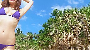 Beautiful girl on the beach - Watch full here