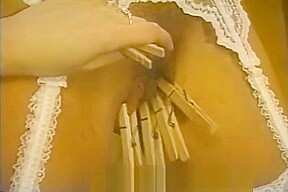 Beautiful skinny brunette slave learns what BDSM is all about