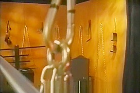 Beautiful skinny brunette slave learns what BDSM is all about