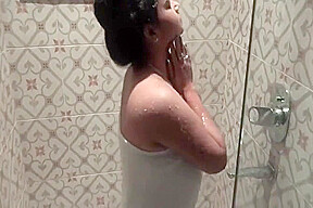 Bengali Model Priya Bathing