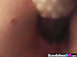 Betty Masturbating Double penetration Closeup