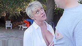 Big Ass & Big Tit MILF Rides Big Dick Outdoors B4 Drop Off