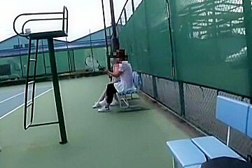 Big Tits Tennis Coach