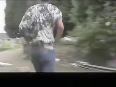 Big piss in public
