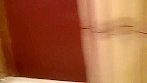 Big titted slut rubbing her hairy cunt