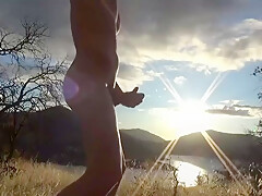 Big-dicked Lad Walking