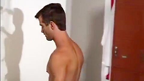 Billy jerks off in the shower