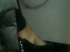 Black Flats of co-worker - beautiful MILF Feet