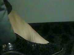 Black Flats of co-worker - beautiful MILF Feet