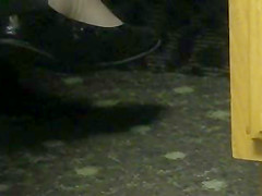 Black Flats of co-worker - beautiful MILF Feet