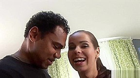 Black dick destroys a hairy cunt