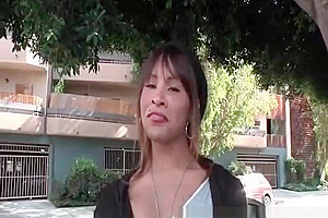 Black shemale Chyna strips and teases