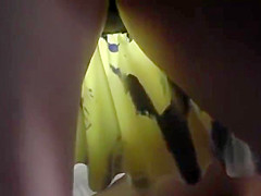 Black thong fleshy butt crown