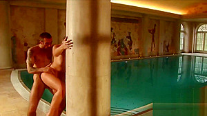 Blast in the swimming pool
