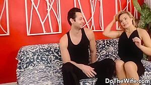 Blaten Lee - Cougar Wife Rides A Younger Dick In Front Of Her Husband