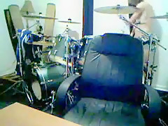 Blond Drummer