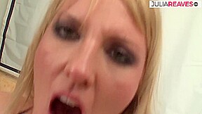 Blonde Babe Moans As She Rides A Huge Cock Into Her Tight Ass
