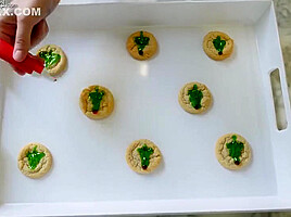 Blonde Skyes Christmas Cookies - Hardco - Skye Blue
