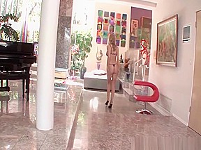 Blonde Step mom gets naughty with her lover