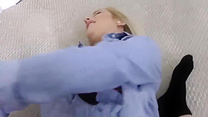 Blonde Stepsister Fucked By Annoying Step brother