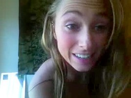 Blonde teen 18+ on cam